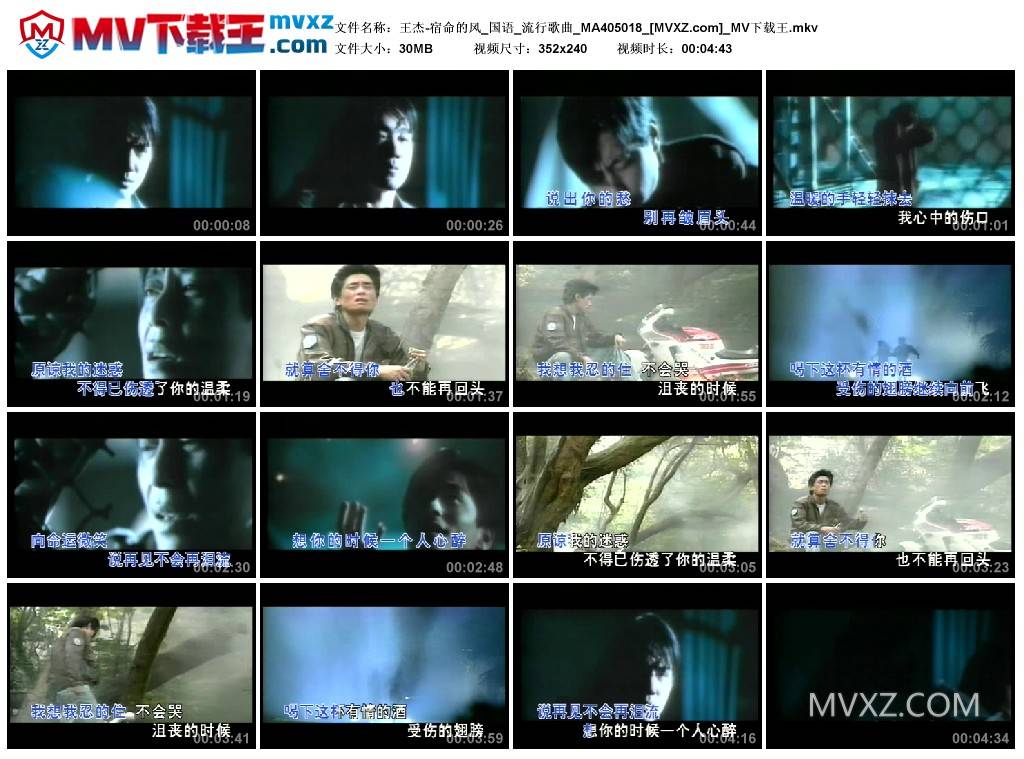 王杰-宿命的风_国语_流行歌曲_MA405018